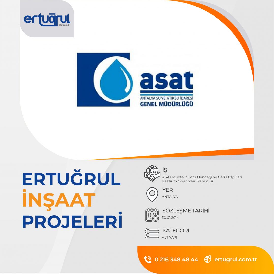 Muhtelif Boru Hendeği ve Geri Dolguları Kaldırım Onarım